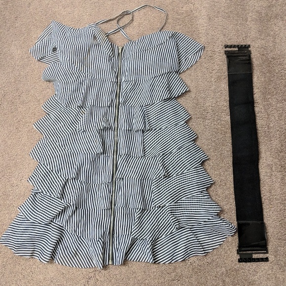 Lucy & Co Striped Zipper Dress - Picture 3 of 7